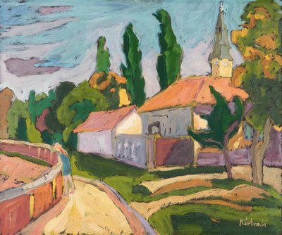 Village Mood, 2008 by Marta Martonfi Benke